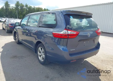 2015 Toyota Sienna L 7 Passenger из США, поврежденный, VIN 5TDZK3DC8FS623959